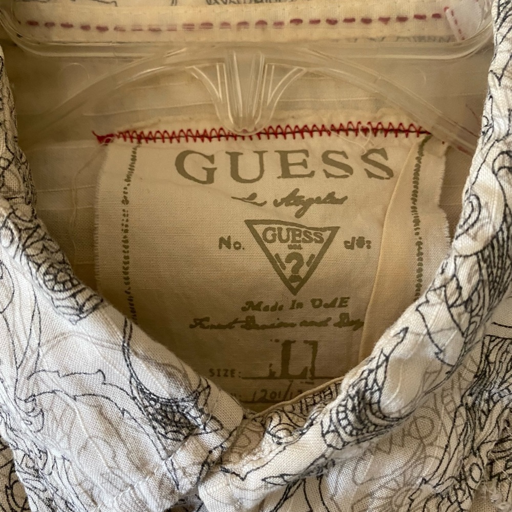 Guess long sleeve shirt.